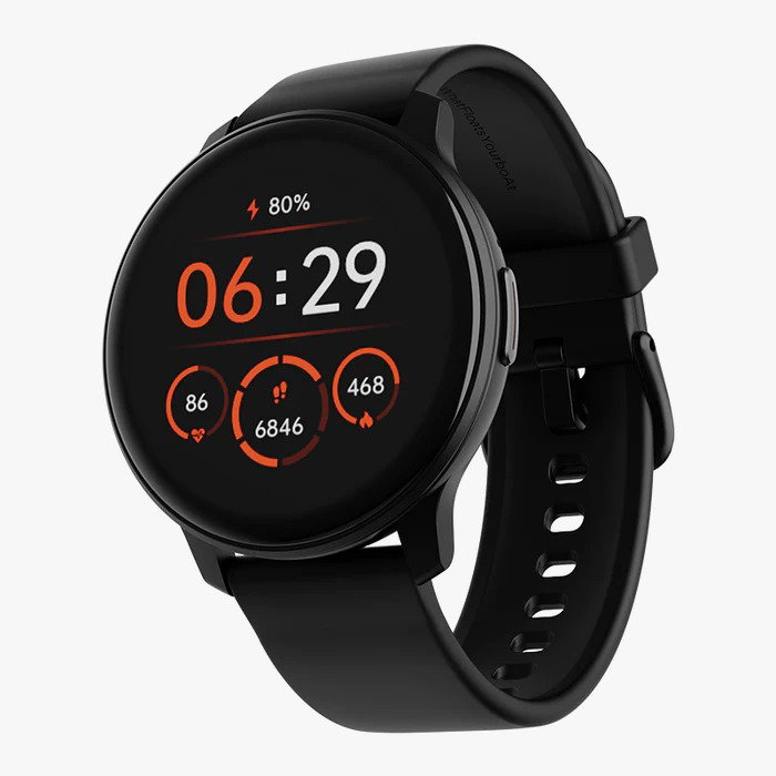 BoAt Lunar Call 1.28” (3.25 cm) HD Display Smartwatch, BT Calling, ENx™ Algorithm, Bilingual, 100+ Sports Mode  _0