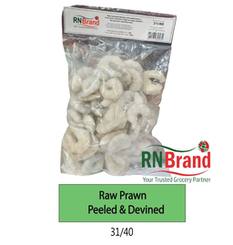 Raw Peeled & Deveined Prawn IQF