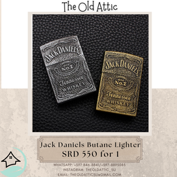 Jack Daniels Butane Lighter Silver 