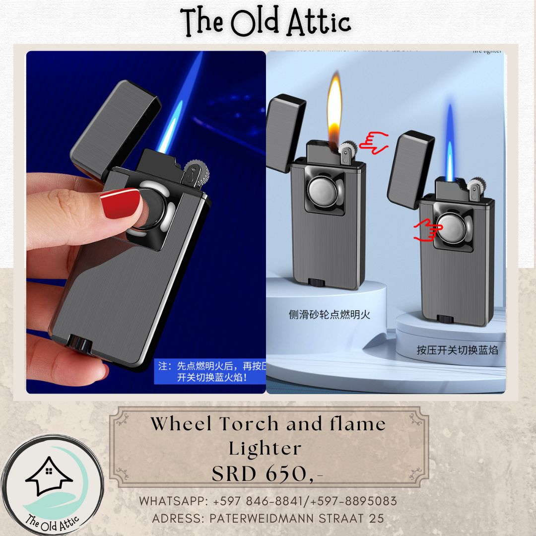 Wheel Torch and Flame 