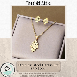 Stainless Steel Hamza Set