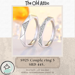 S925 Couple Ring 5