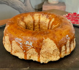 Caramel Apple Bundt Cake