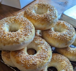 Sesame Seed Bagels - 1 Dozen