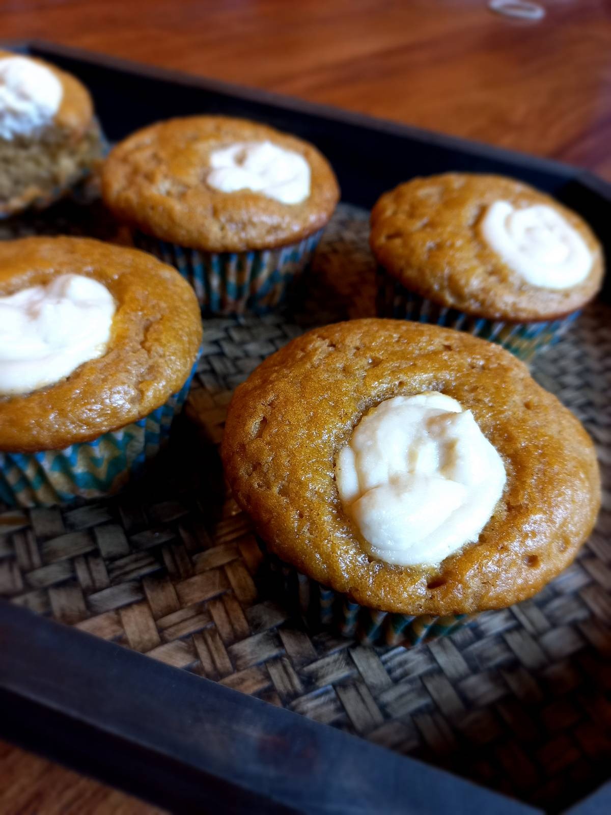 Pumpkin Cream Cheese Muffins - 1/2 Dozen_0