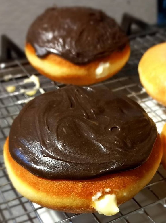 Boston Cream Donuts - 1 Dozen_0