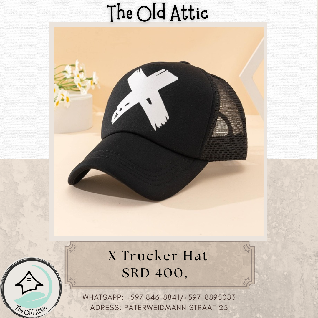 x trucker hat