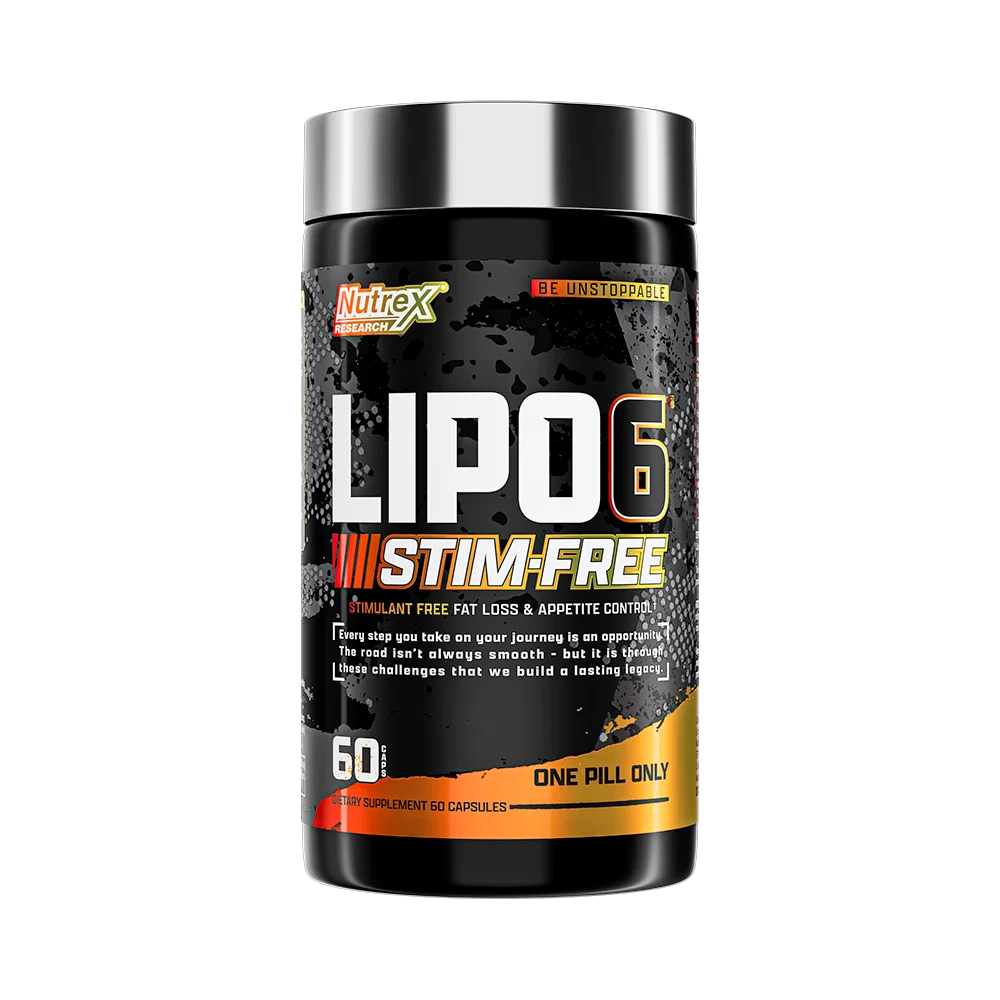 NUTREX LIPO-6 BLACK STIM-FREE 60 CAPSULES_0