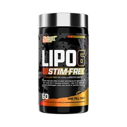 NUTREX LIPO-6 BLACK STIM-FREE 60 CAPSULES