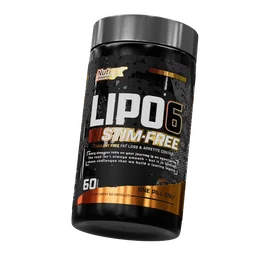 NUTREX LIPO-6 BLACK STIM-FREE 60 CAPSULES