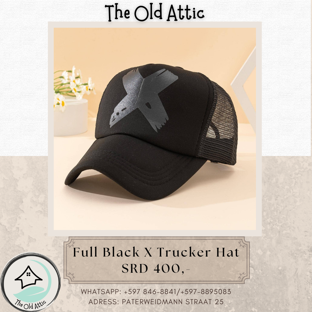 full black x trucker hat_0