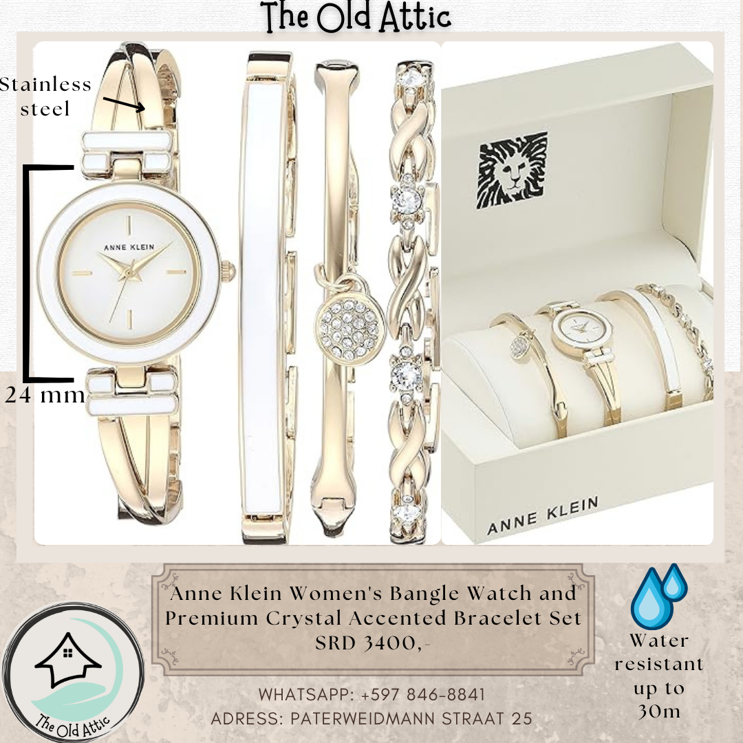 Anne Klein bangle watch set  _0
