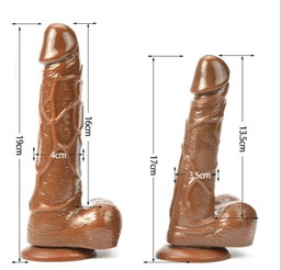  LARGE Realistic Dildo Lifelike Big Real Dong Suction Cup