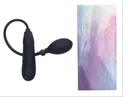 Inflatable Huge Dildo With Pump Realistic Anal Plug