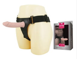 Vibrating Realistic Strap-on Dildo