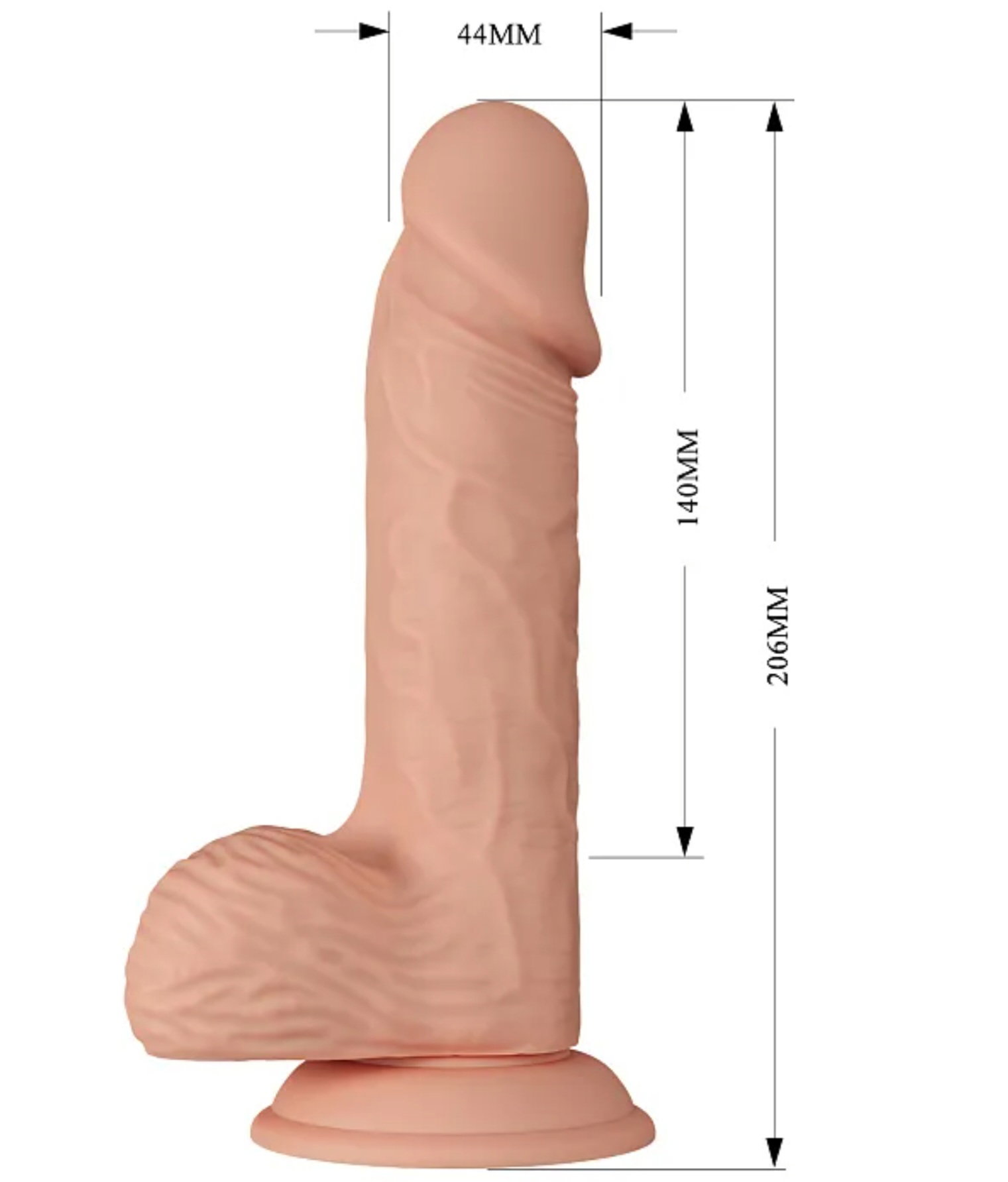 8.1 Inch Extra Large Realistic Dildo_2
