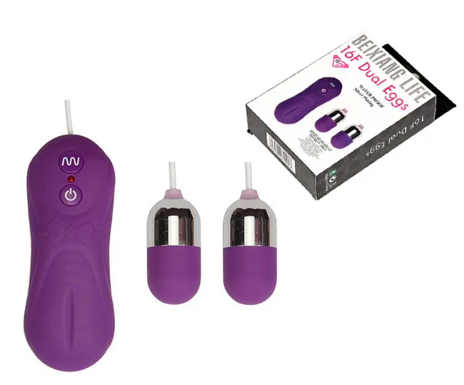Vibrating Love Egg 16 Speed Vibrator G-spot Massager_0