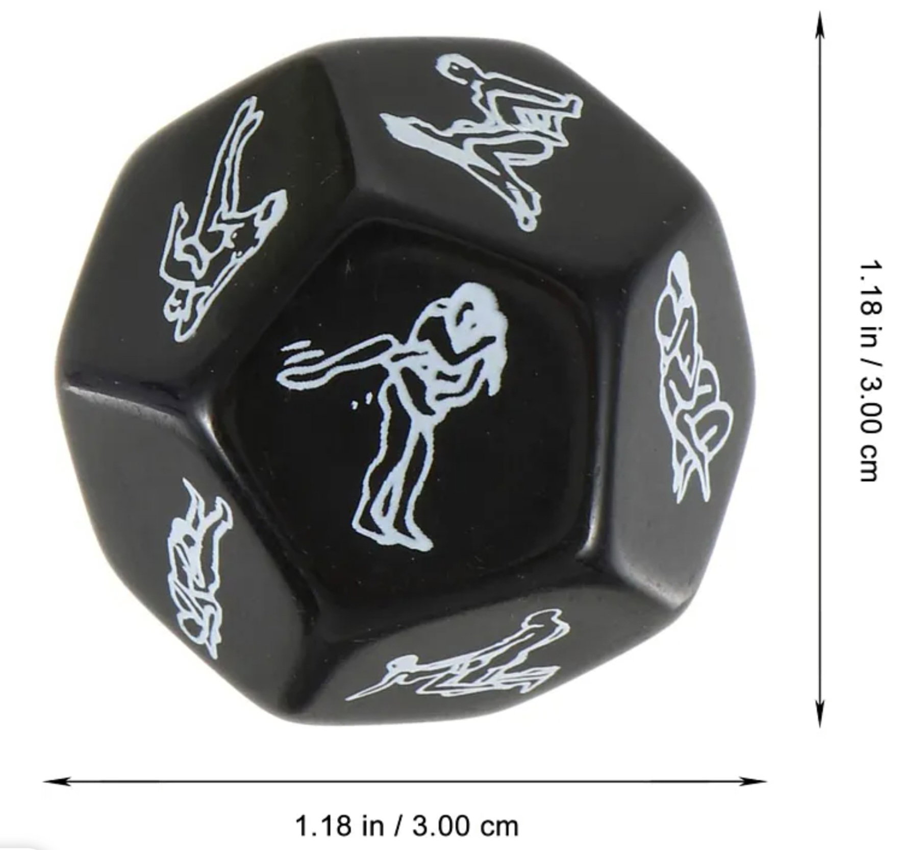 Sex Dice 12 Sided Couples Gambling Adult Game_1