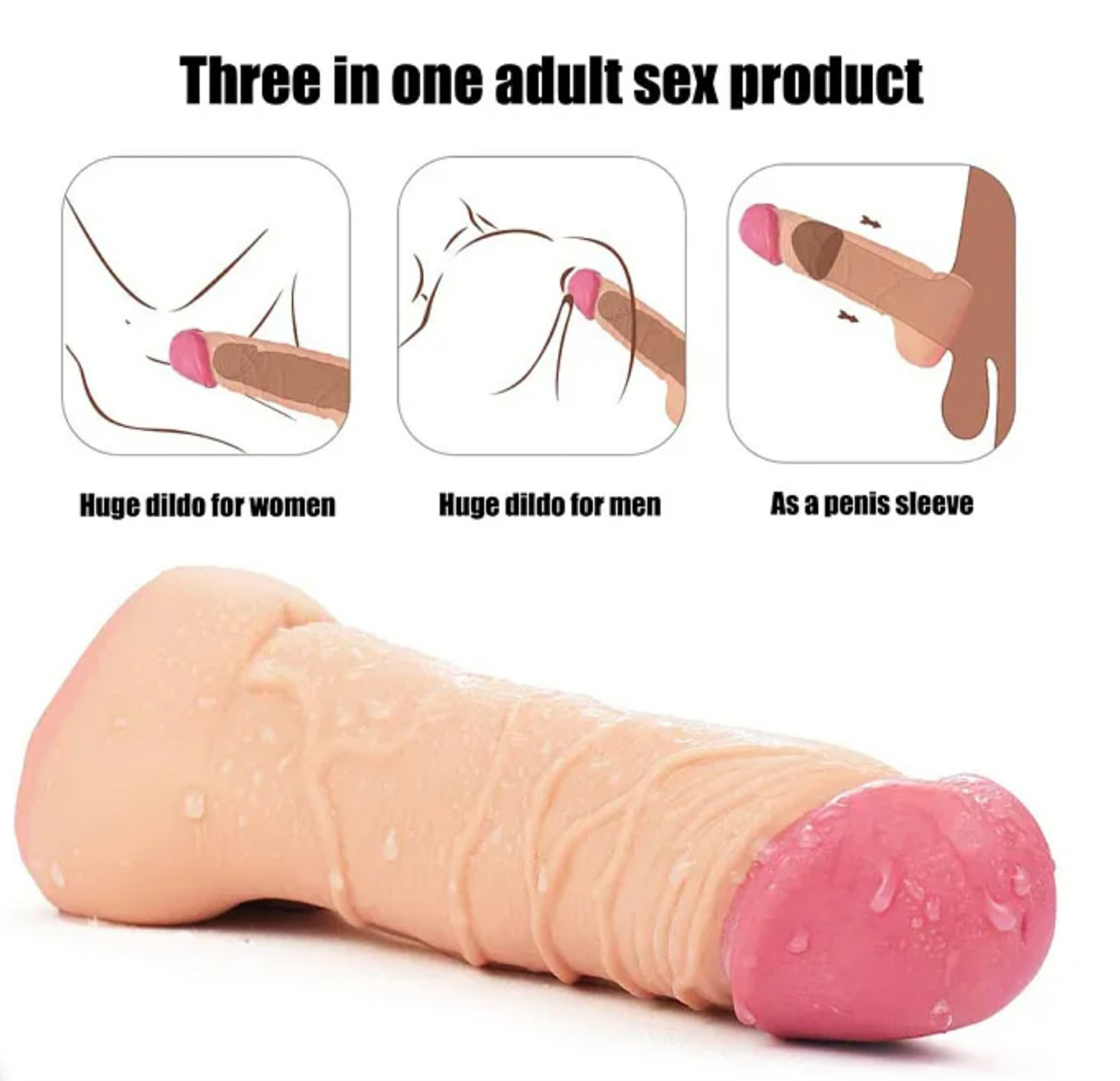 Realistic Penis Enlarger Sleeve_1