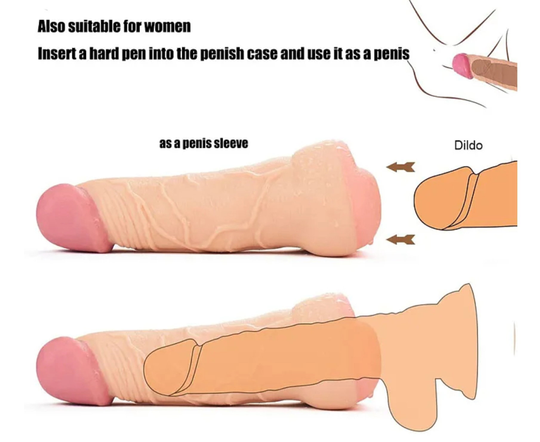 Realistic Penis Enlarger Sleeve_4