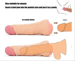 Realistic Penis Enlarger Sleeve