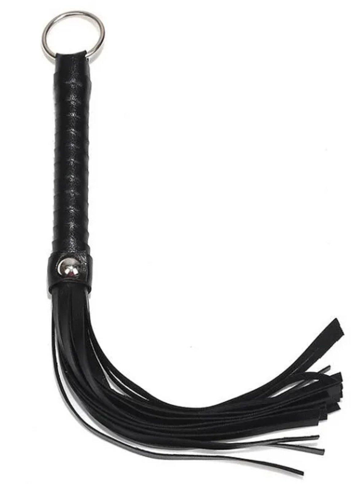 Flirting Iron Ring Black Red Whip_0