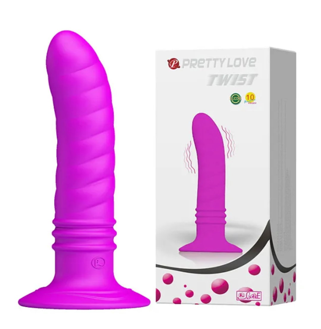 10 Speed Super Suction Full silicone Anal Vibrator