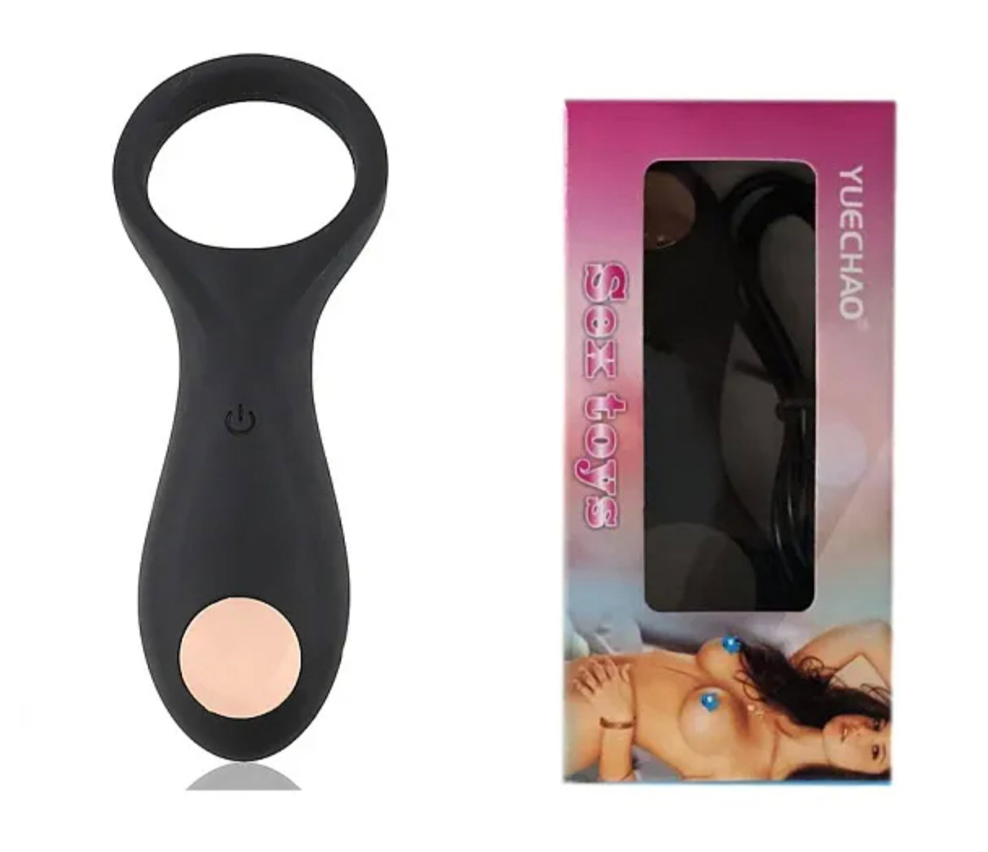 Penis Ring 10 Speed Vibrating Delay Ring_0