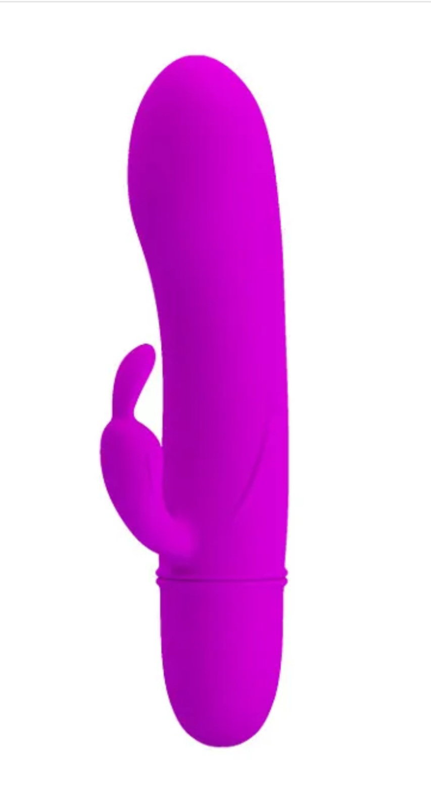 10 Speed Vibrating Dildo Rabbit Vibrator_5