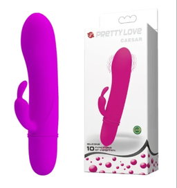 10 Speed Vibrating Dildo Rabbit Vibrator