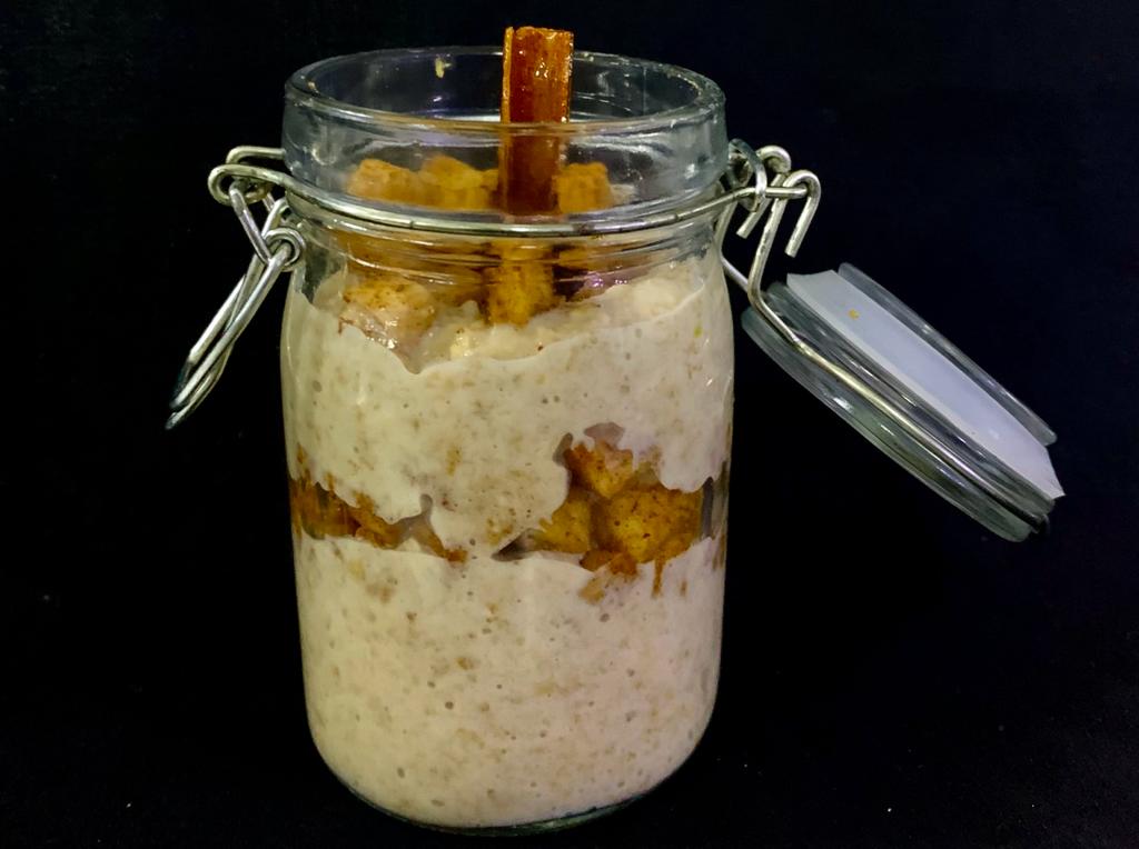 Apple cinnamon oats _0