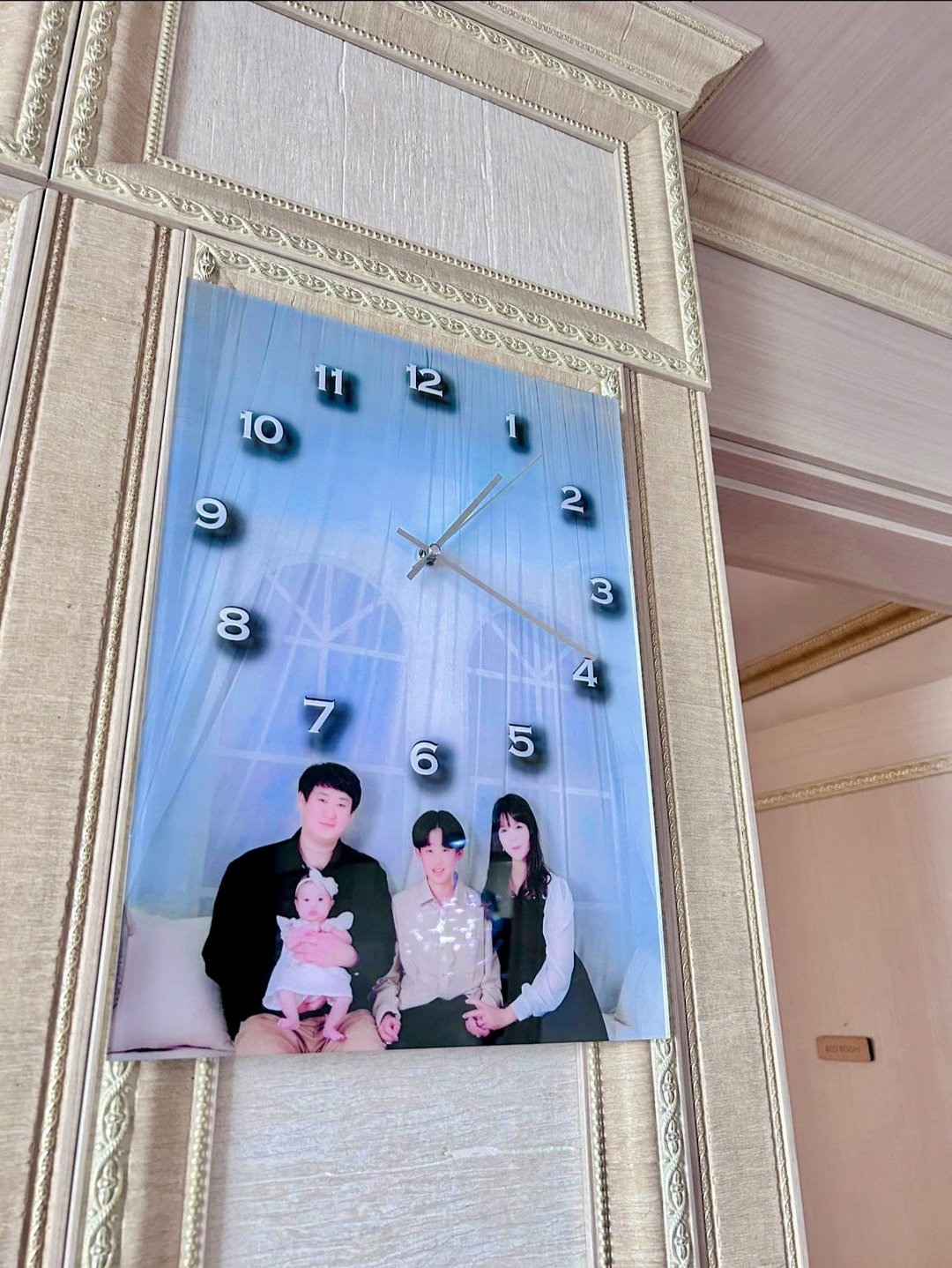 Acrylic Wall Clock 30x42cm