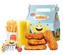 Chicken Nuggets 4 Piece Meal King Jr
