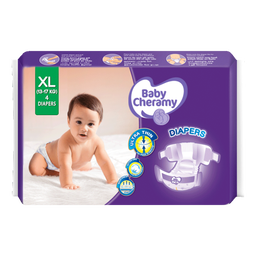 Baby Cheramy Baby Diapers – XL 4’s