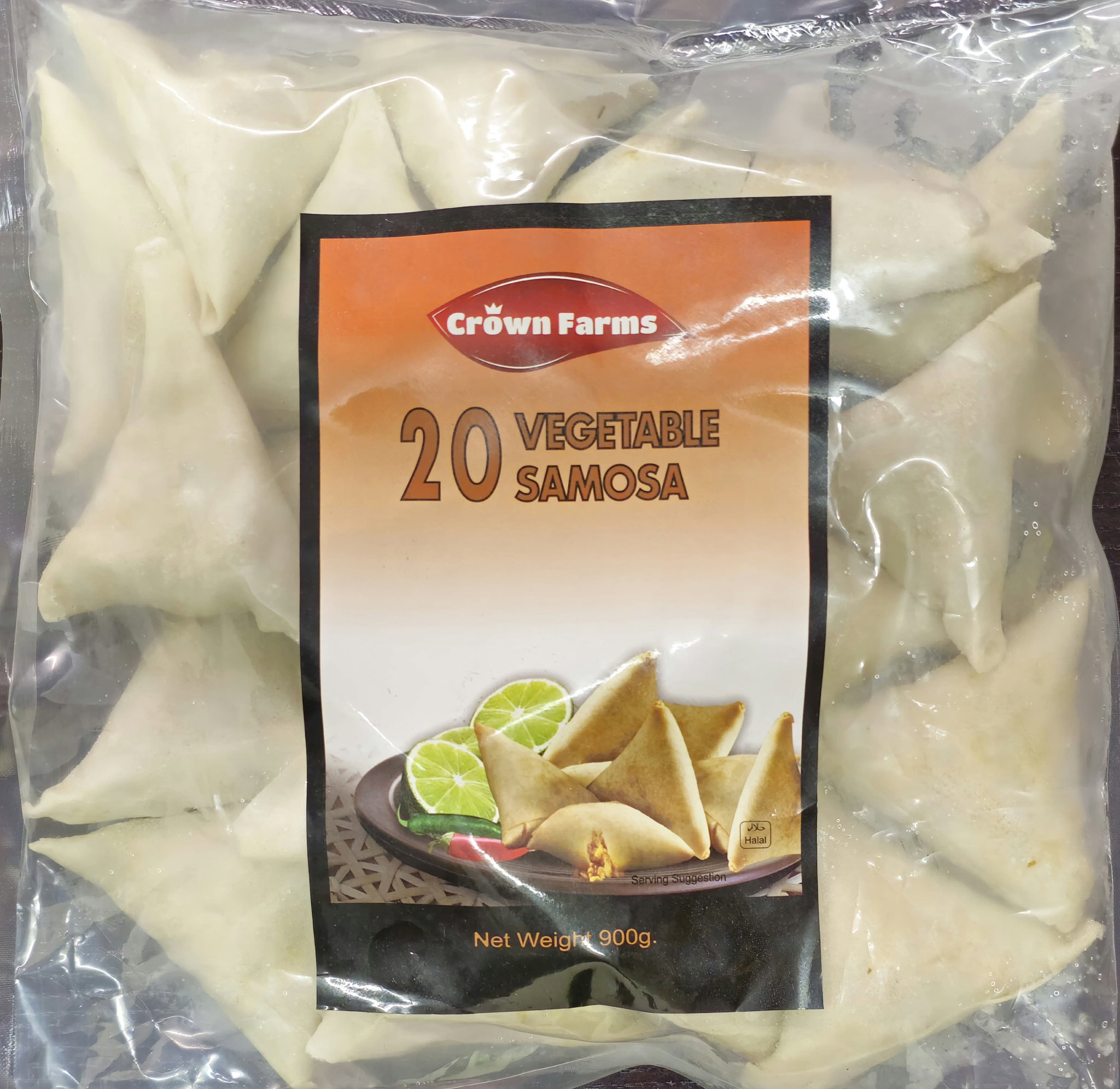 Crown Veg Samosa (Large 20pcs) _0