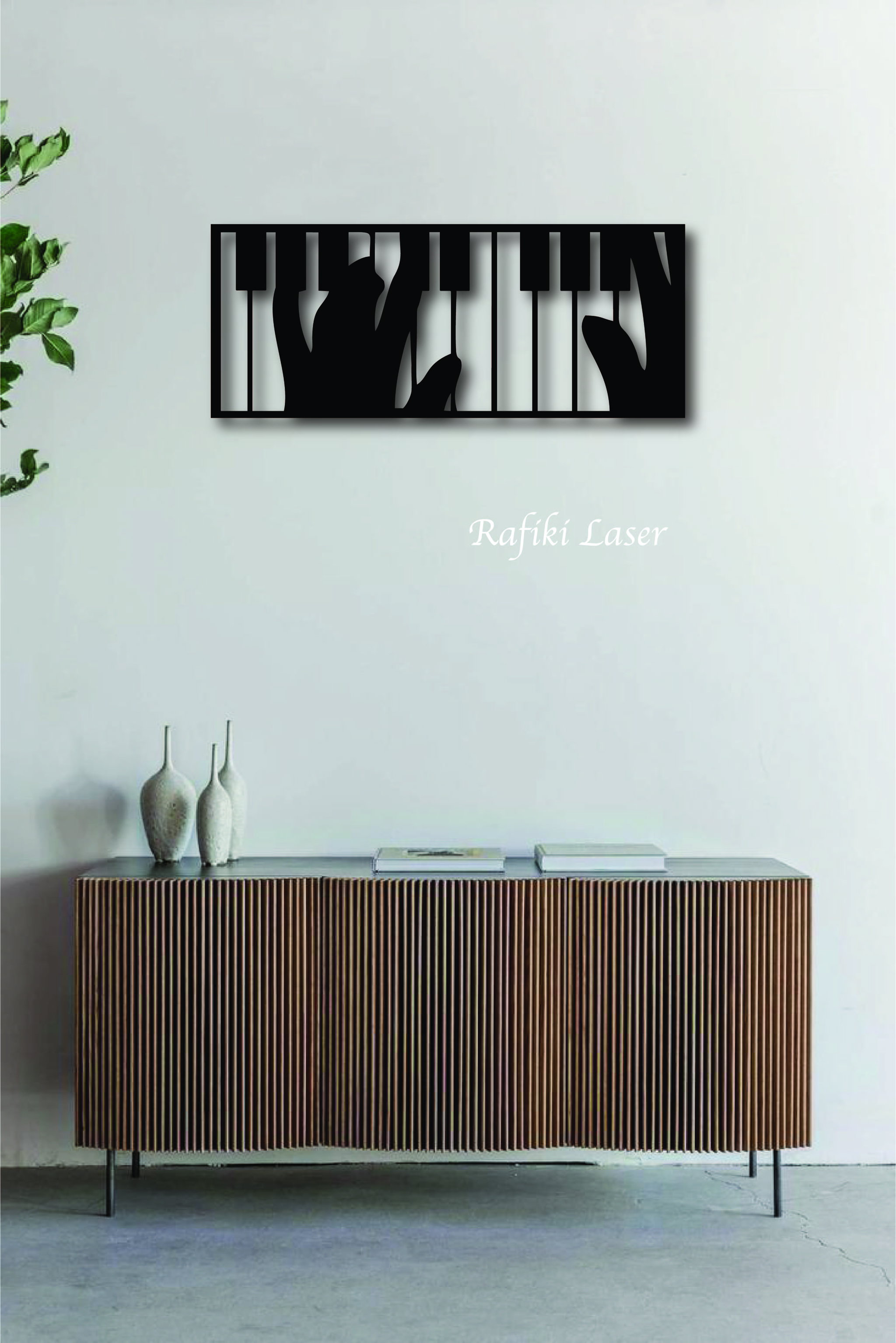 Guitar Metal Wall Art Decor_0