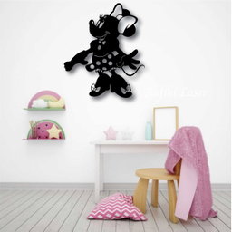 Minnie Mouse Metal Wall Art Decor