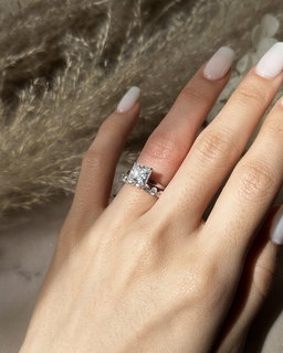 PRINCESS SOLITAIRE RING 