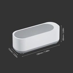 Compact Ultrasonic multi - function cleaner Cleaner with Lid