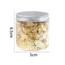 Imitation Gold Silver Copper Foil Leaf Flake Sheets Bulk Foil Paper for DIY Nail Art Decor - Set of 3