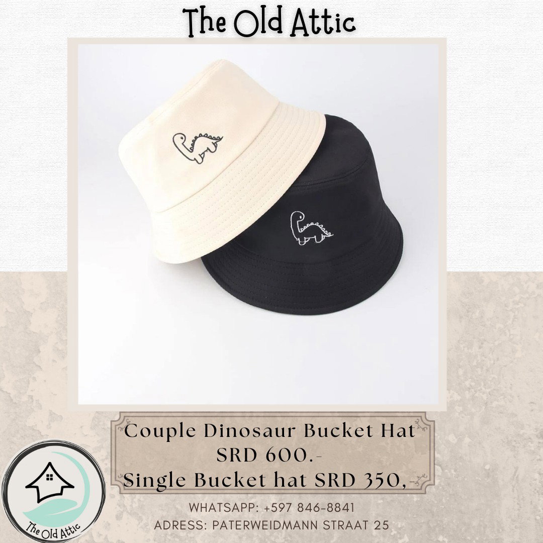 Couple dinosaur bucket hat _0