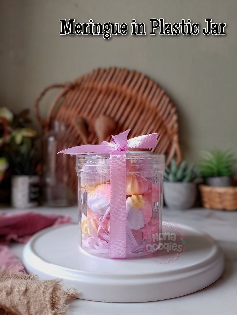 Meringue in PP Round Jar