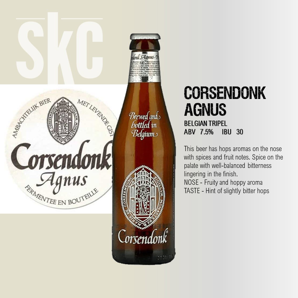 Corsendonk Agnus 7.5% [1, 4 or 24 Btls]_0
