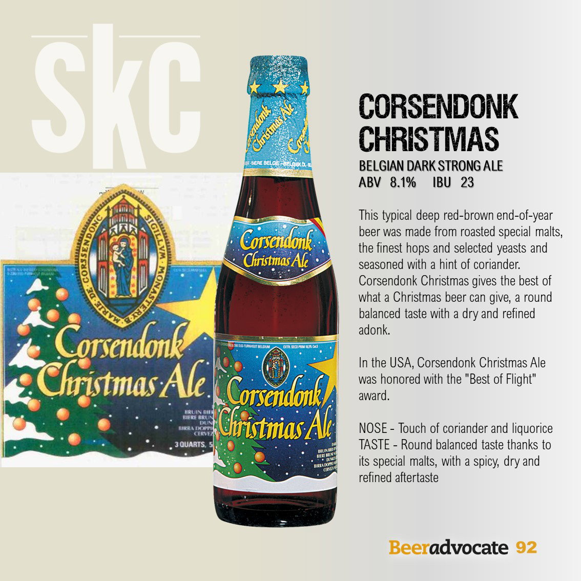 Corsendonk Xmas 8.1% [1 or 4 Btls]_0