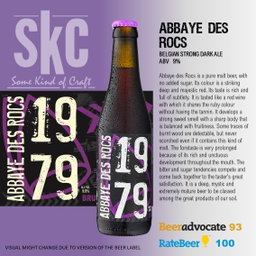 Abbaye Des ROCS Brune 9% [1, 4 or 24 Btls]