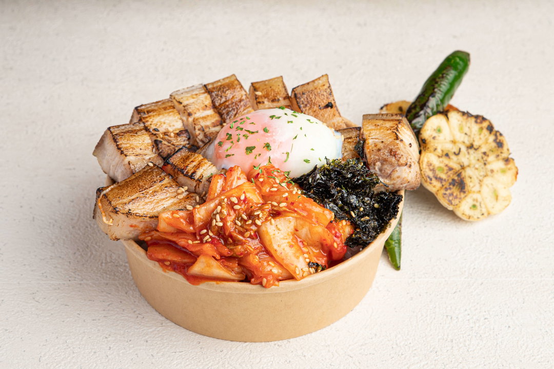 Sal Sal Gud - Pork Belly Rice Bowl 🐖