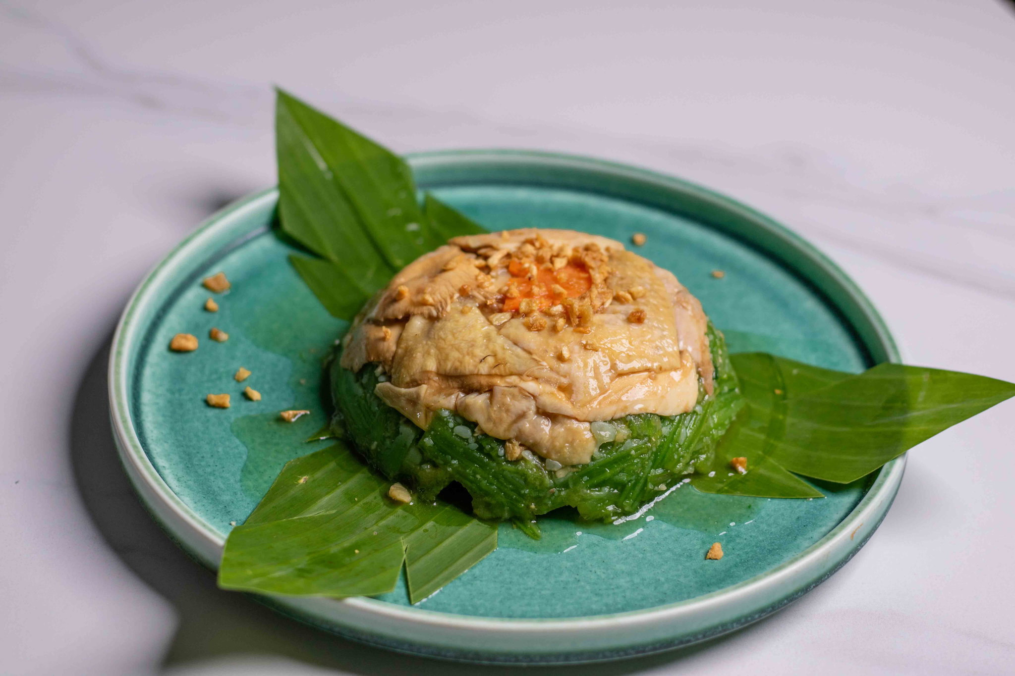មាន់​ស្ពៃ​ខៀវ​ (បែបចិន)_0