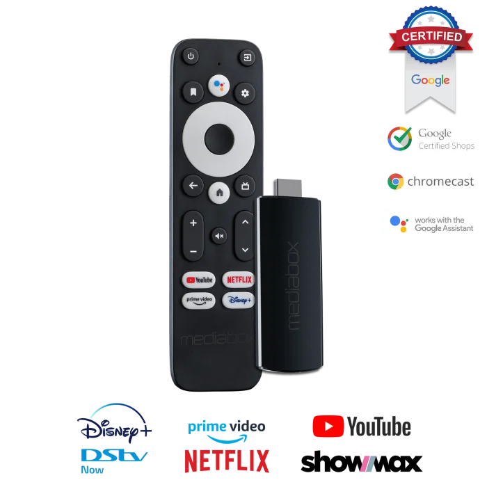 Mediabox NEO Android TV Stick with Netflix & Google