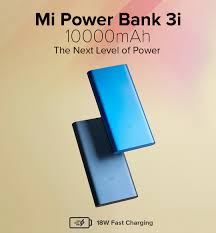 Xiaomi 3i PLM13ZM 10000 mAh Power Bank Blue Color (100% Original Product With GST Bill)