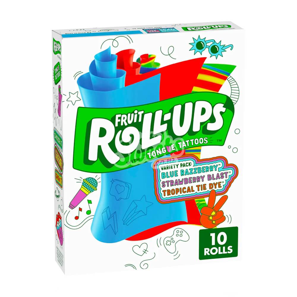 Fruit Roll Ups Variety Box - 10 rolls